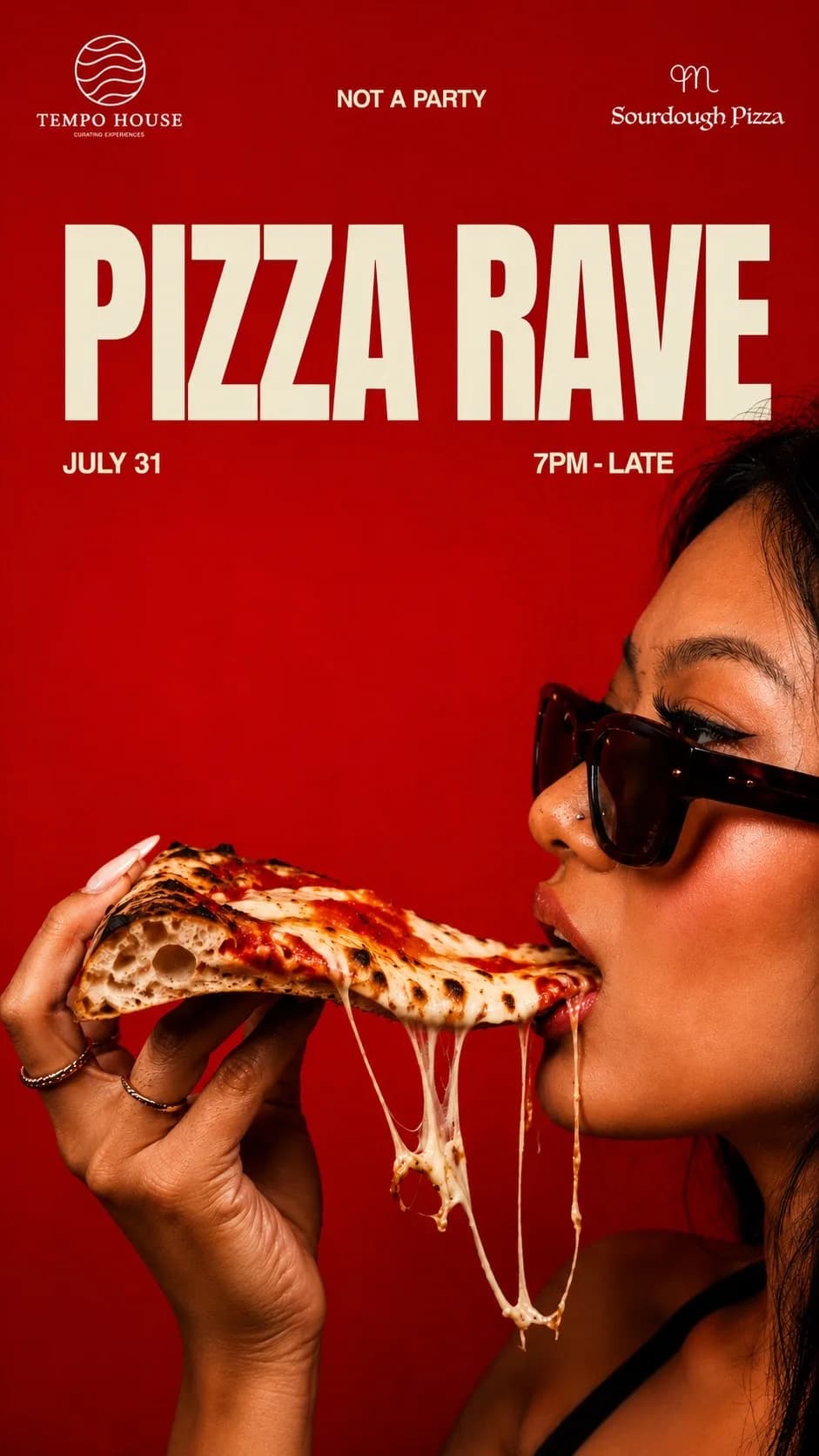 Pizza Rave — cùng M Sourdough Pizza