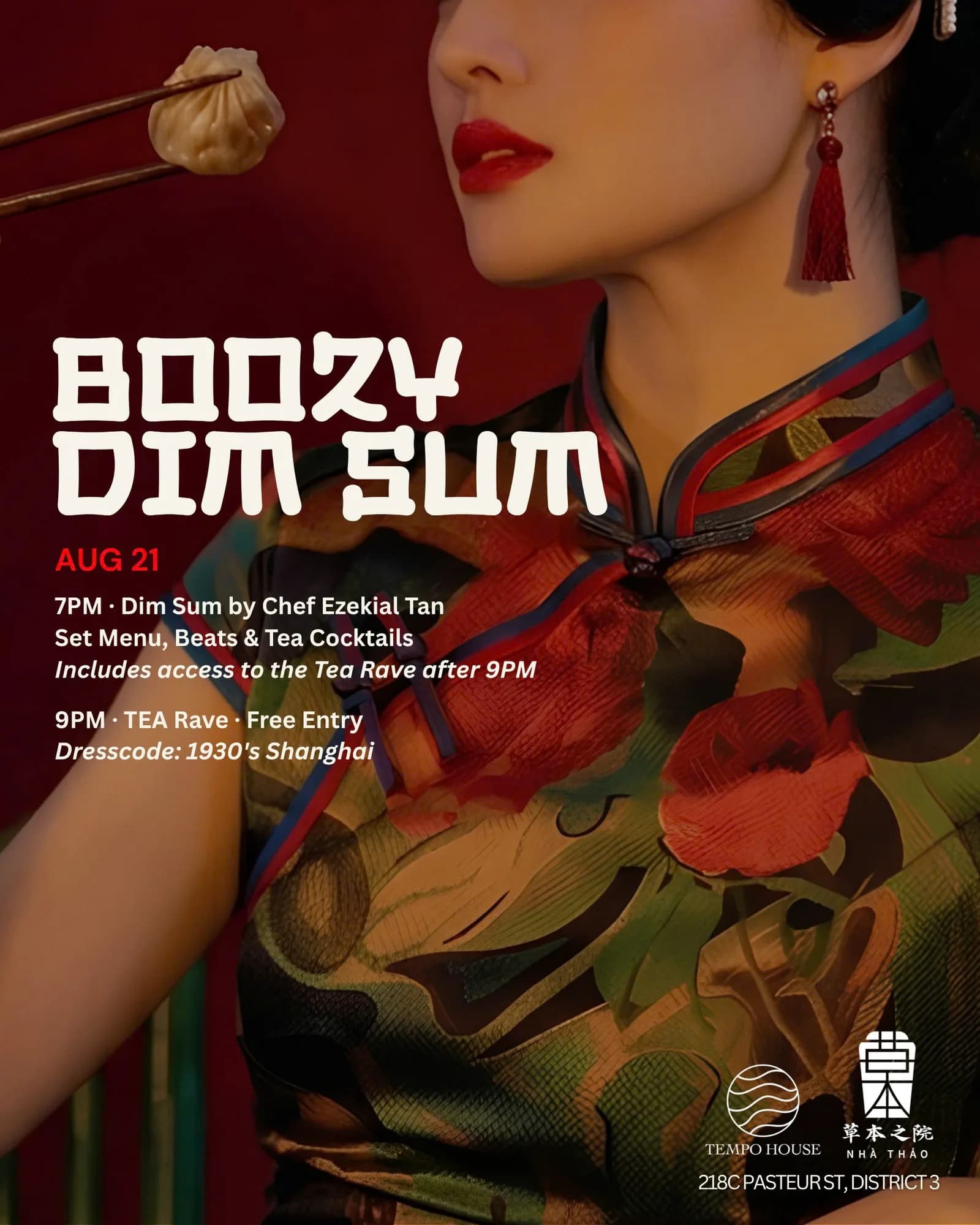 Boozey Dimsum — cùng Đầu Bếp Ezekiel Tan