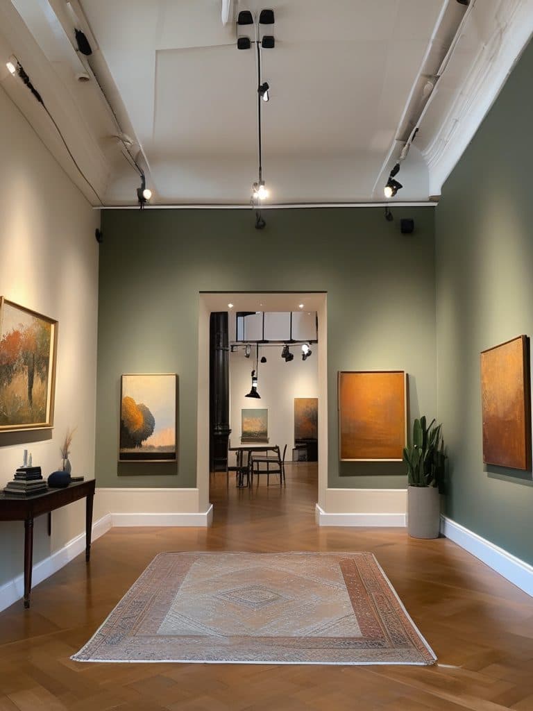 ÊM Gallery floor at TEMPO House, District 3