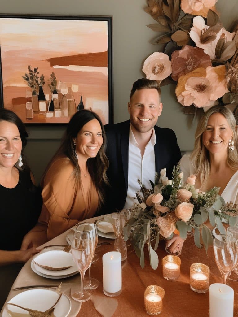 Engagement party at TEMPO House